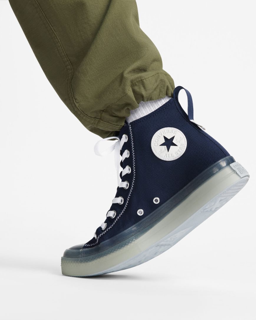 Dámské Boty Vysoké Converse Chuck Taylor All Star CX Explore Bílé | CZ RAH3108